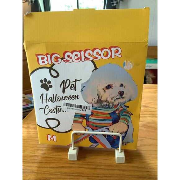 Big Scissor Pet Halloween Costume size M NWT - Picture 1 of 3